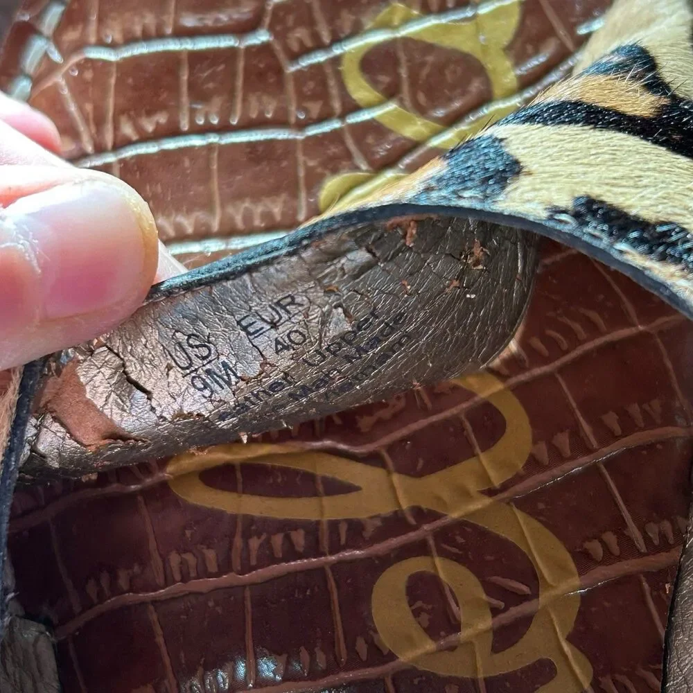 Sam Edelman worn also wrinkles